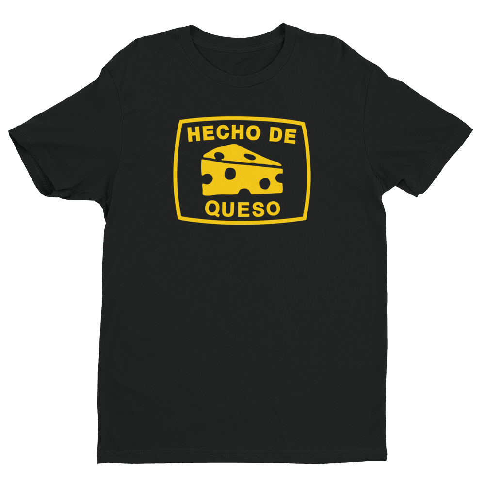 Image of HECHO DE QUESO TEE (BLACK)