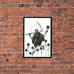Image of "9 of Wands” 13"x19" Print