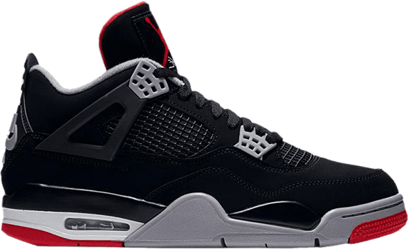 Image of Air Jordan 4 Retro OG 'Bred' 2019