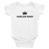 HARLEM BABY BODYSUIT WHITE