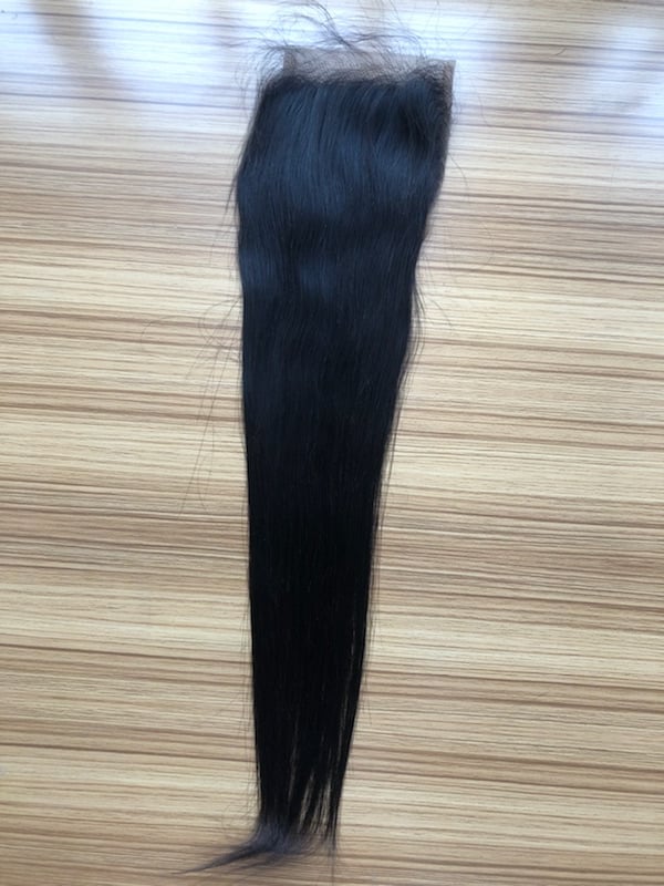 Image of “Silky Straight” Mink Closure