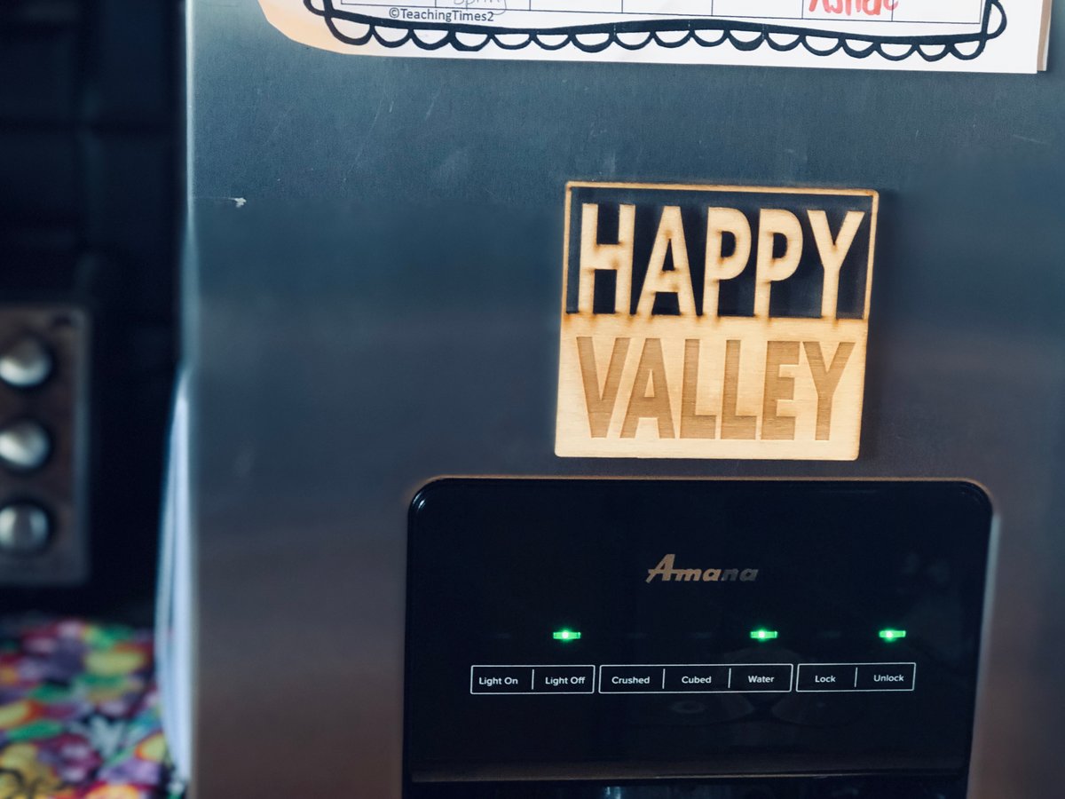 Image of Happy Valley Square Magnet 