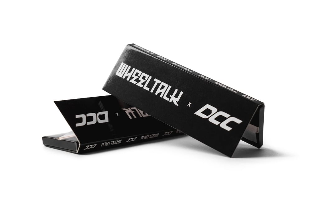Image of The Wheeltalk x DCC rolling papers