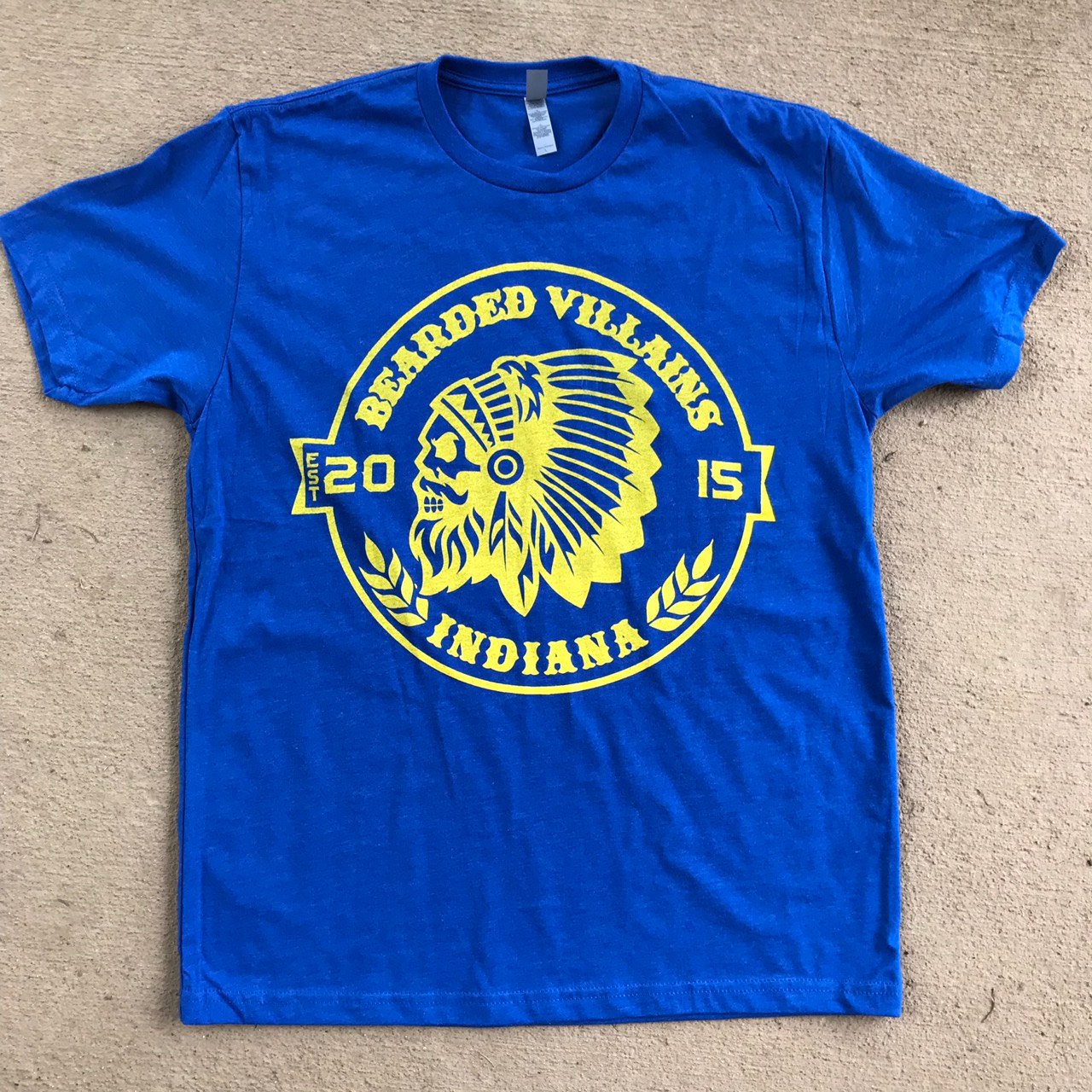 Image of BVIN Support Shirt - Blue and Gold
