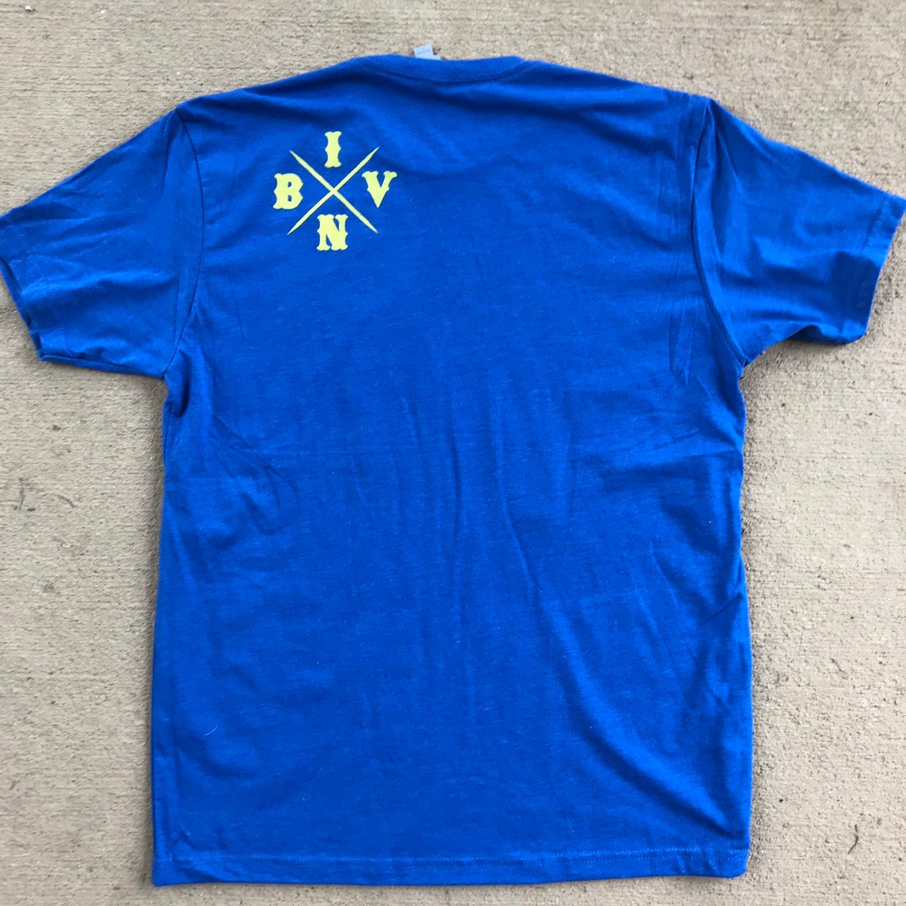 Image of BVIN Support Shirt - Blue and Gold