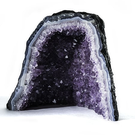 amethyst cathedral lamp
