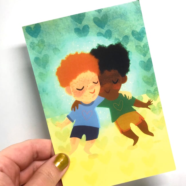 ASSORTED 4x6 Postcards (friends)