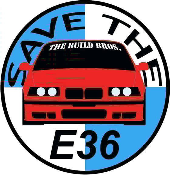 Image of Save the E36 Sticker