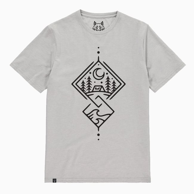 Summer Camping Vibes Organic T-Shirt