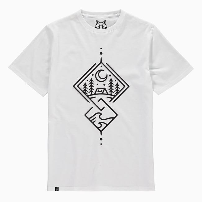 Summer Camping Vibes Organic T-Shirt