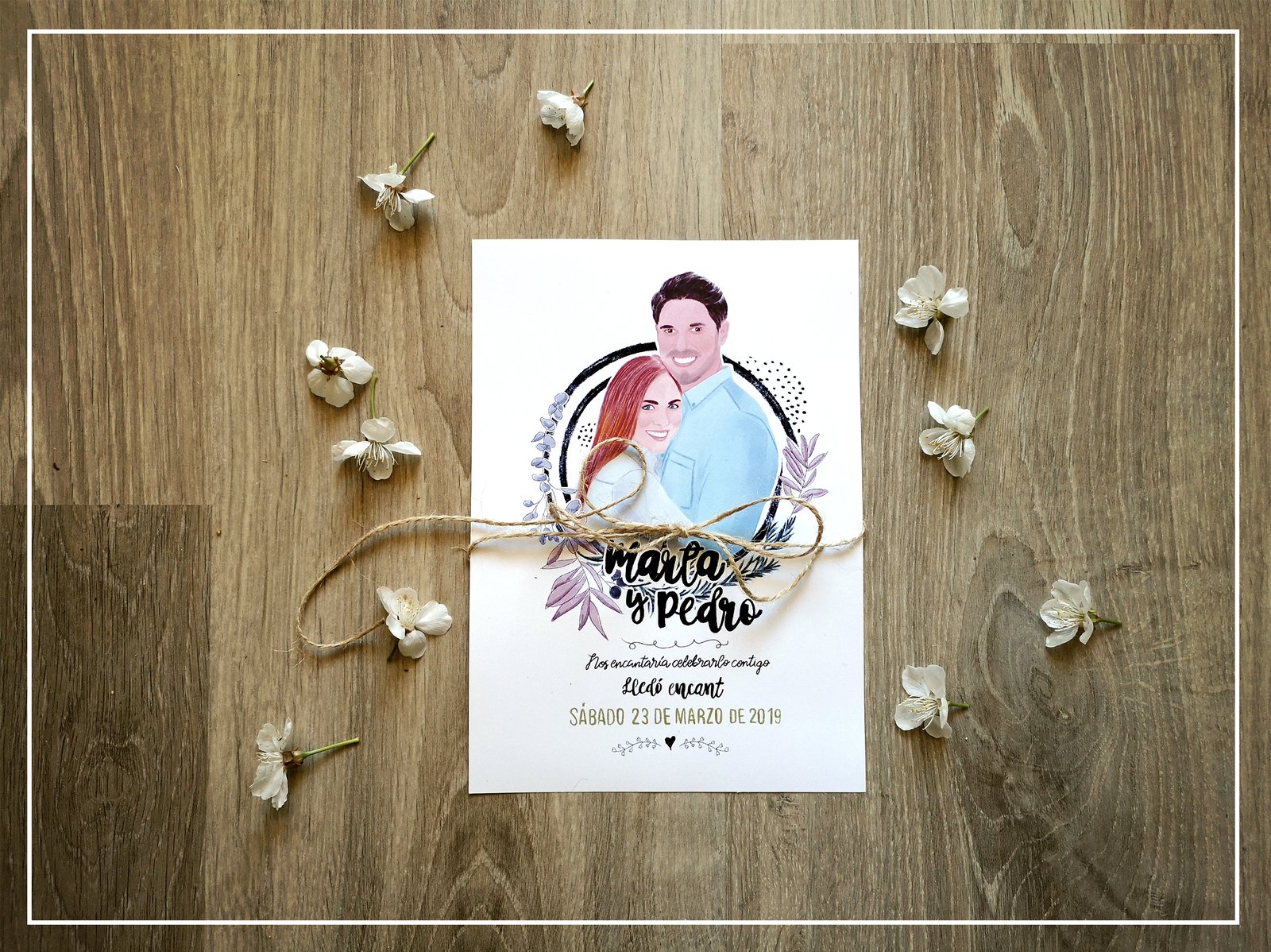 Impresión (no diseño) invitaciones de boda (PRECIO POR INVITACIÓN) | Lady  Matshen