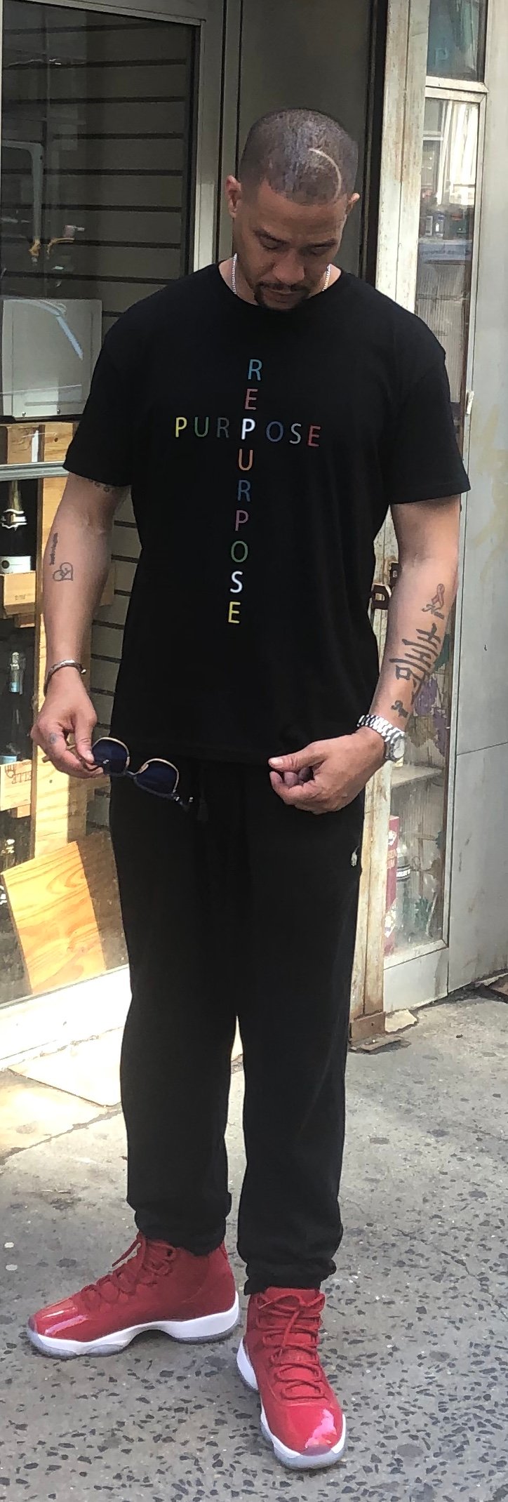 The PURPOSE Cross T shirt