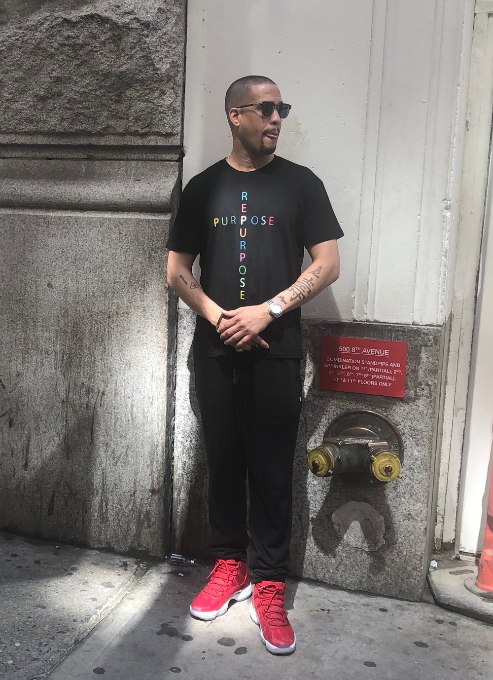 The PURPOSE Cross T shirt