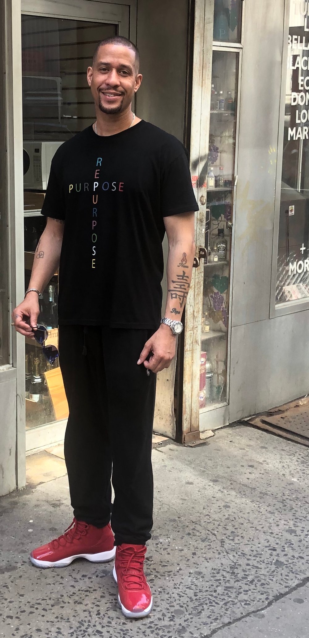 The PURPOSE Cross T shirt