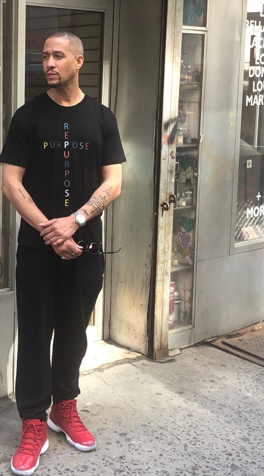 The PURPOSE Cross T shirt