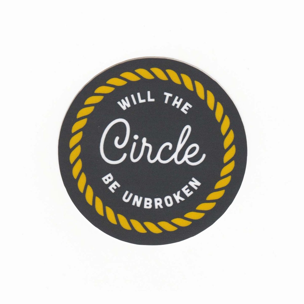 Will The Circle Be Unbroken Sticker Country Music Patches will-the-circle-be-unbroken-sticker-country-music-patches