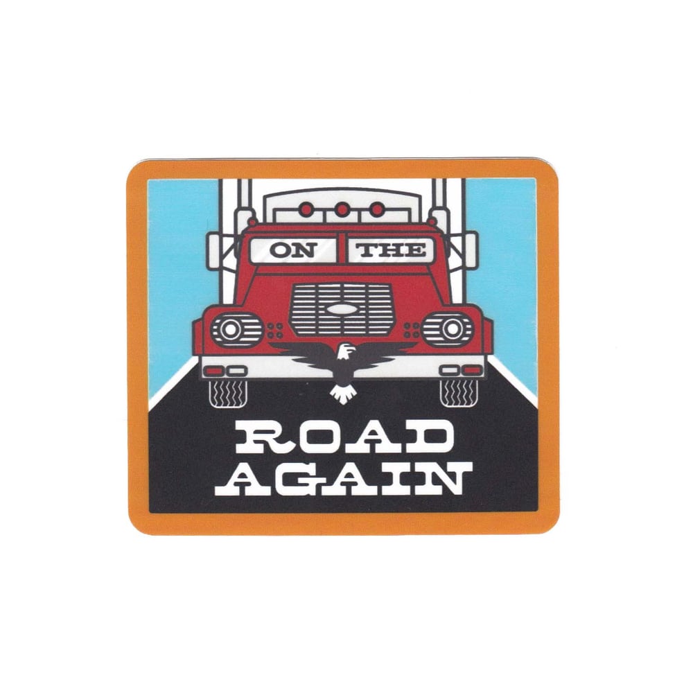 Image of On the Road Again Sticker