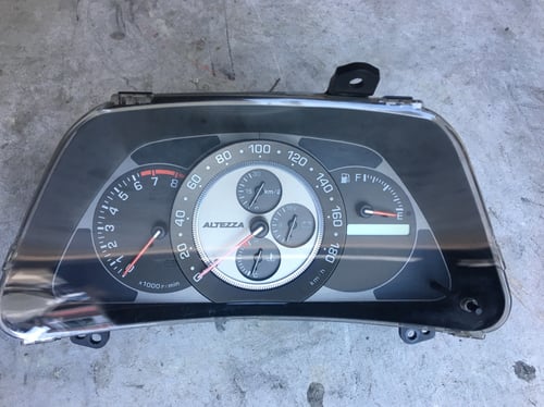 Image of OEM Toyota Altezza 5 Speed Manual Cluster