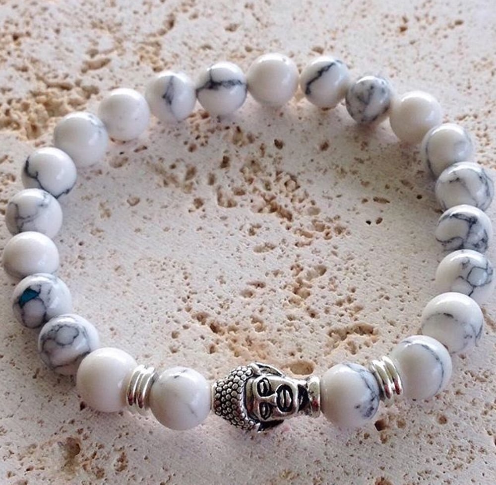 Image of Buddha Stretch Bead Bracelets 