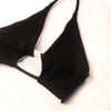 DOWNTOWN HALTER : BLACK X WHITE