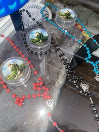 Image 1 of Rosary w/ San Judas box