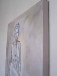 Image of Abstract nude on 18 x 24 canvas