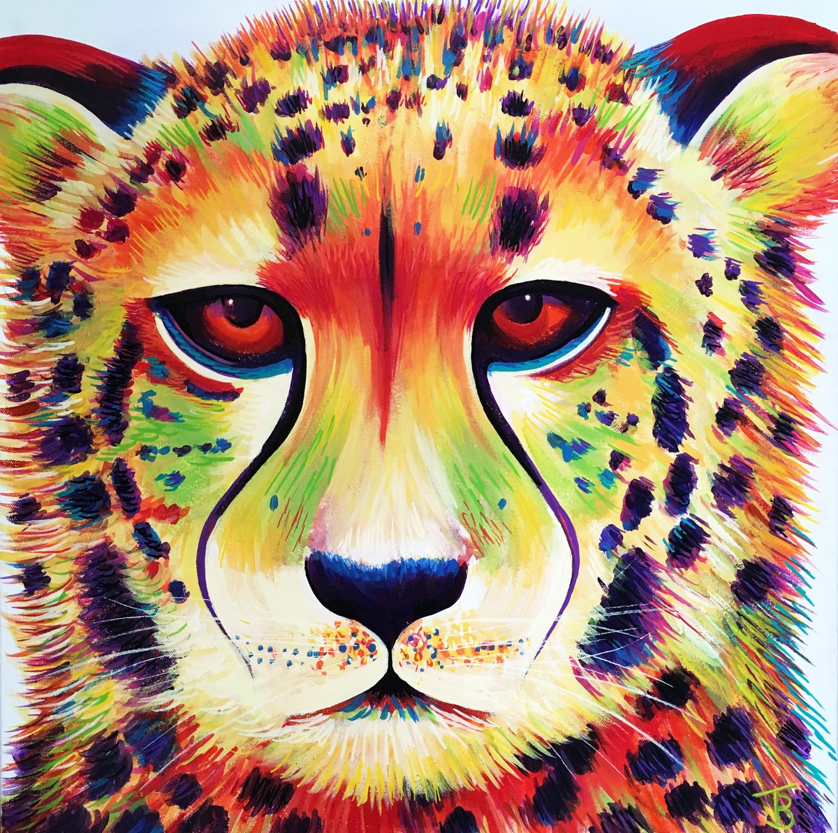 Rainbow Cheetah Print | Tiffany Budd