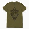 UFO Spaceship Organic T-Shirt