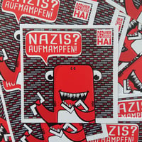 Nazis? Aufmampfen! (10 Stickers)