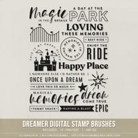Dreamer Stamp Brushes (Digital)