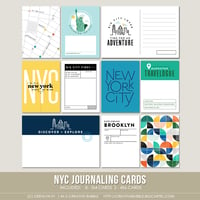 Image 1 of NYC Journaling Cards (Digital)