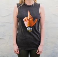 Image 2 of middle finger fashion tank