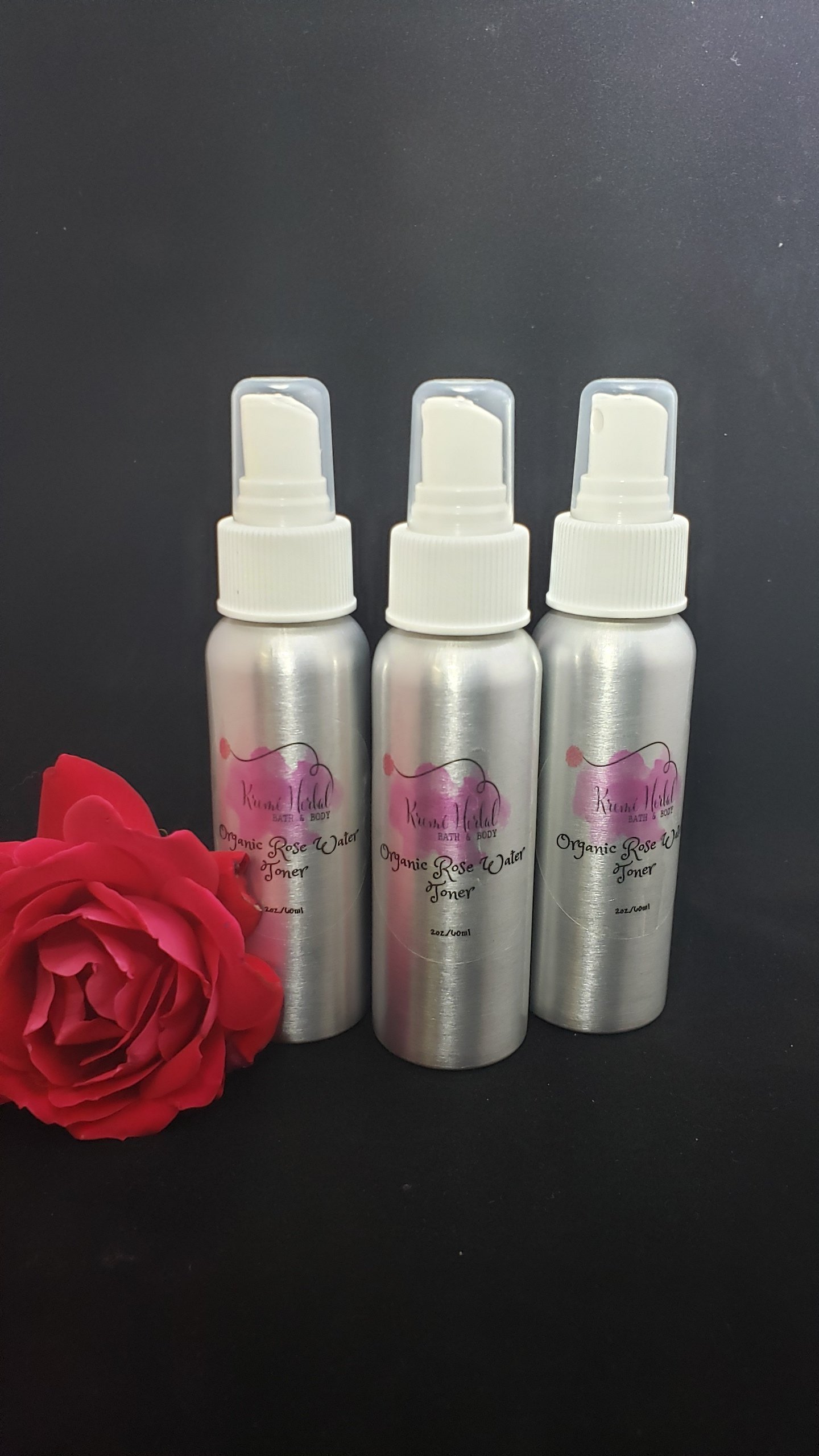 Image of Organic Rose Water Toner ( Hydrates)