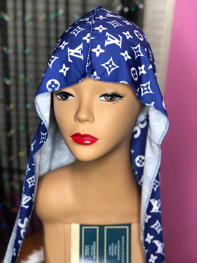 Blue afterburner Supreme LV Durag