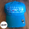Melanated Dad Hat - Distressed Light Blue