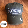 Melanated Dad Hat - Distressed Olive