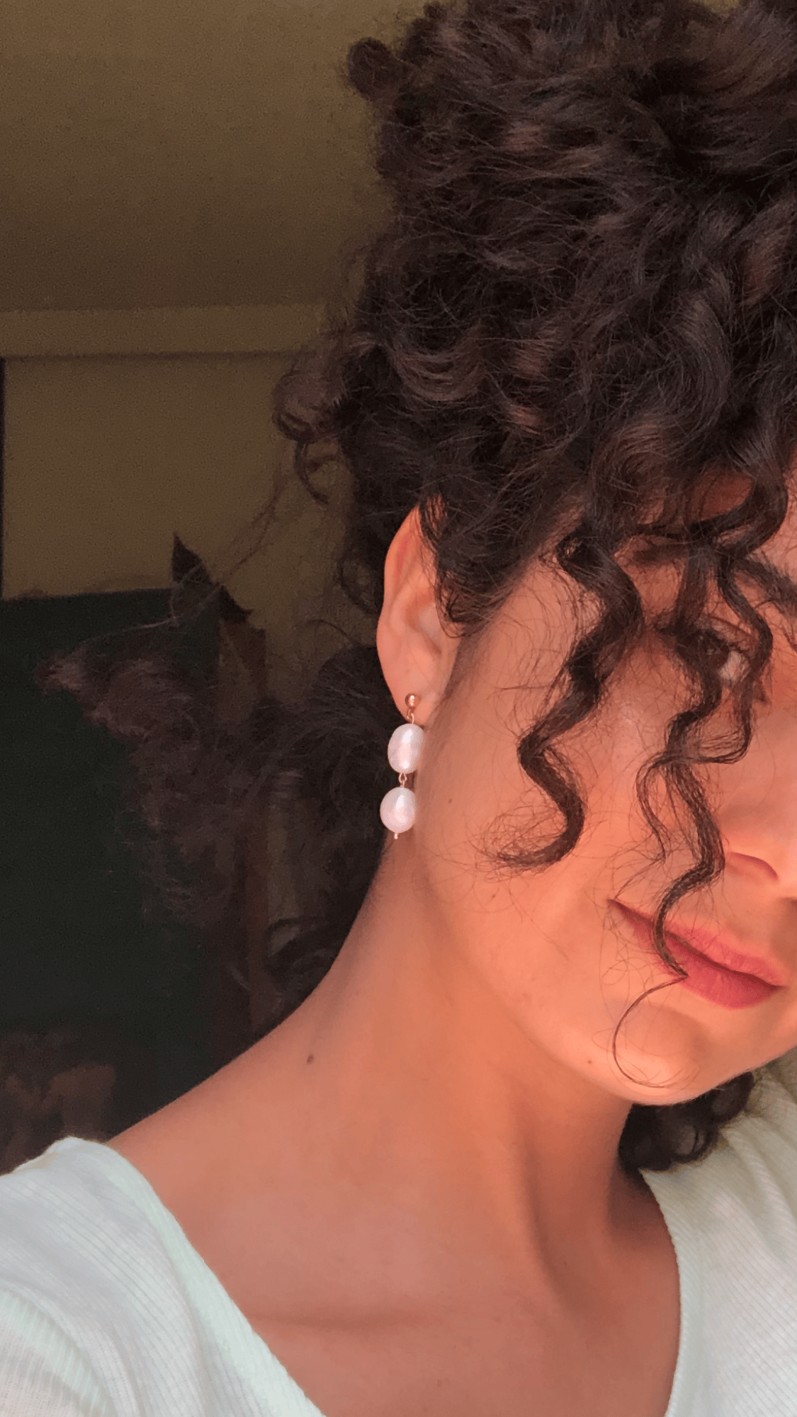 Image of Noor Sea Pearl Earrings 