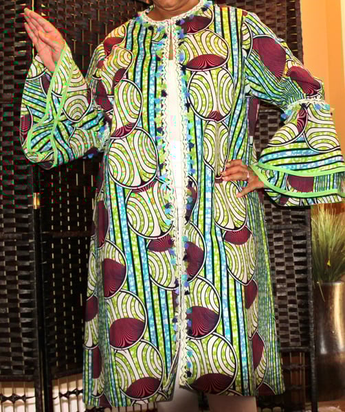 Image of African print komono