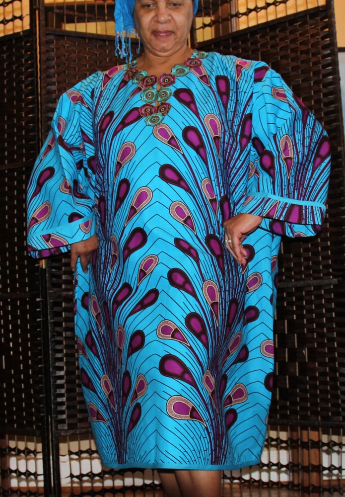 Image of African print tunic