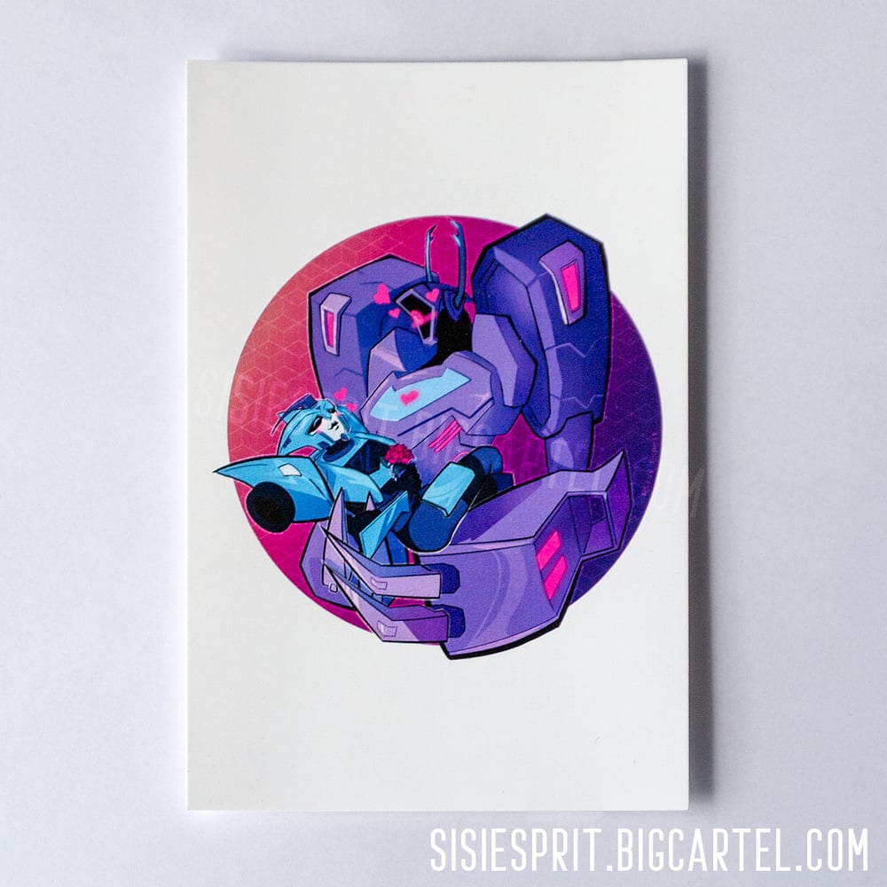 Image of Shockblurr Postcard