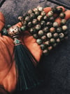 African Turquoise Mala