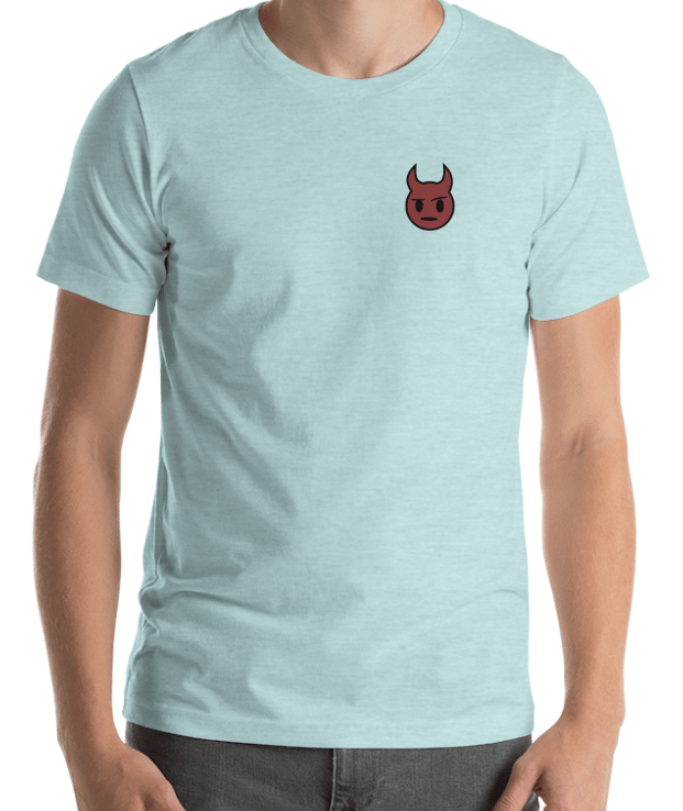 Image of Annoy the Devil Ice Blue tee