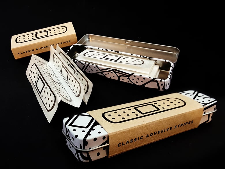 Image of A Tin Box with Classic Band-aids - Shipping in FEBRUARY 2024!!