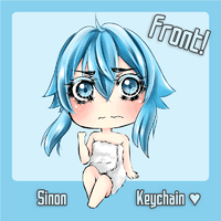 Sinon / Shino Acrylic Keychain 
