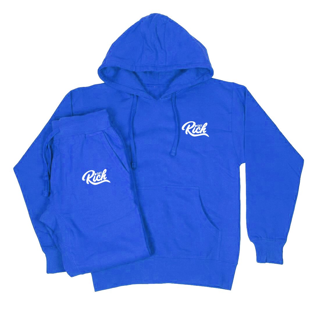 royal blue jogging suit