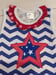 Image of ROCK BOTTOM BLOWOUT SALE 4th of July Star Dress- Sizes 12m-6t