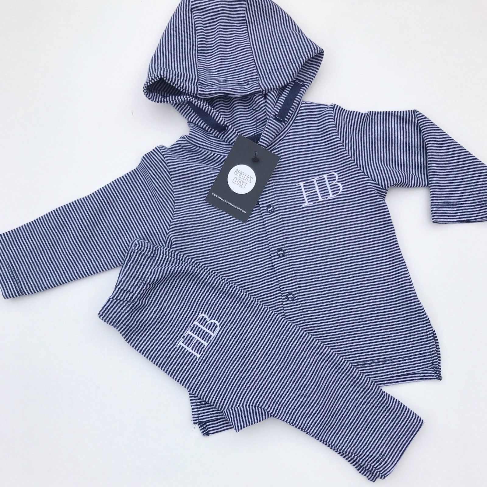 personalised baby clothes initials