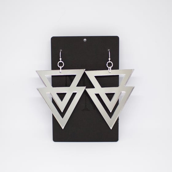 Image of Earrings: Alchemy; Siver