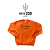 Safety Orange “Wave God” Crew Neck 