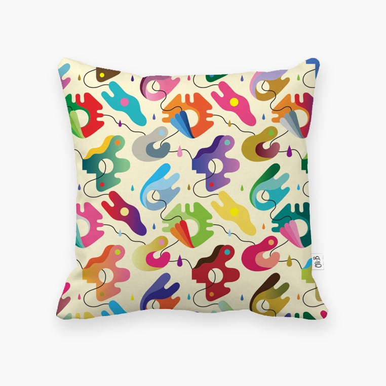 Image of "Sixties" cushion cover 